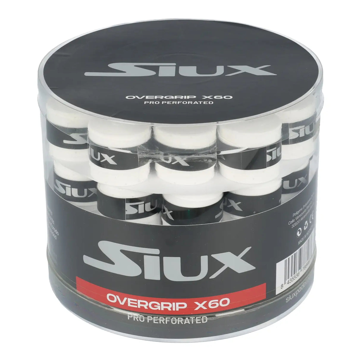 SIUX PRO PERFORATED OVERGRIP WHITE (1 piece)