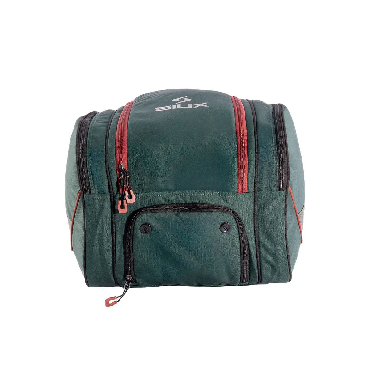 Green SIUX backpack on a white background