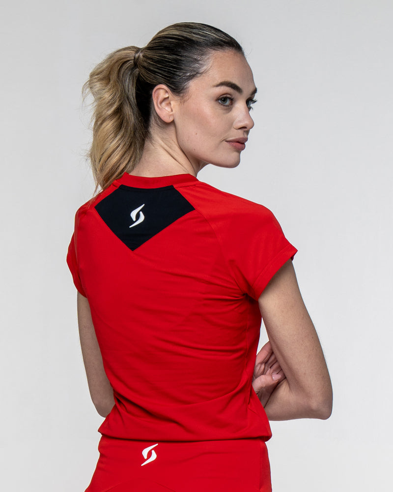 SHIRT SIUX MATCH 26 WOMEN RED