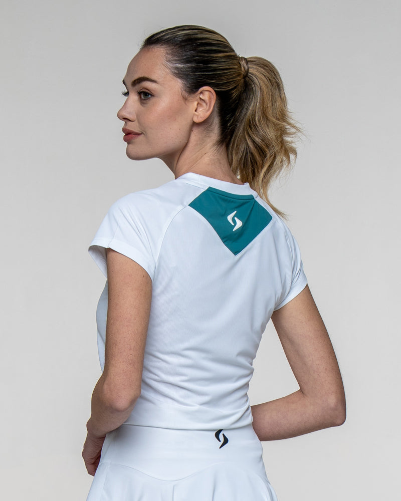 SHIRT SIUX MATCH 26 WOMEN WHITE