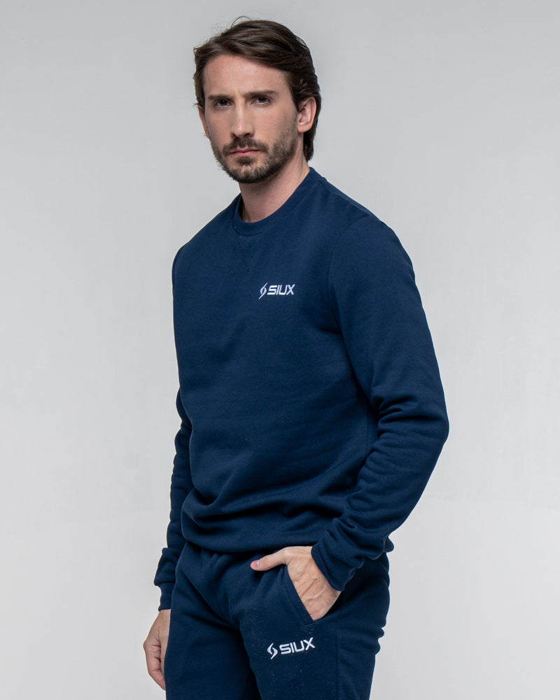 SWEATSHIRT SIUX BASIC 26 MARINE