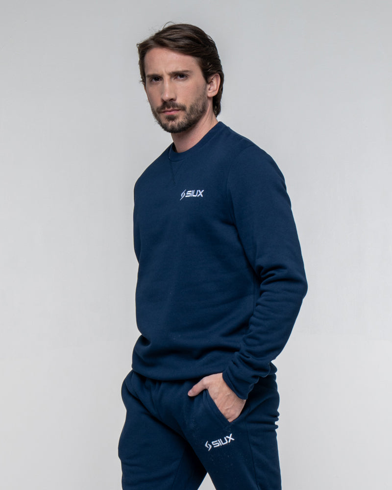 SWEATSHIRT SIUX BASIC 26 MARINE