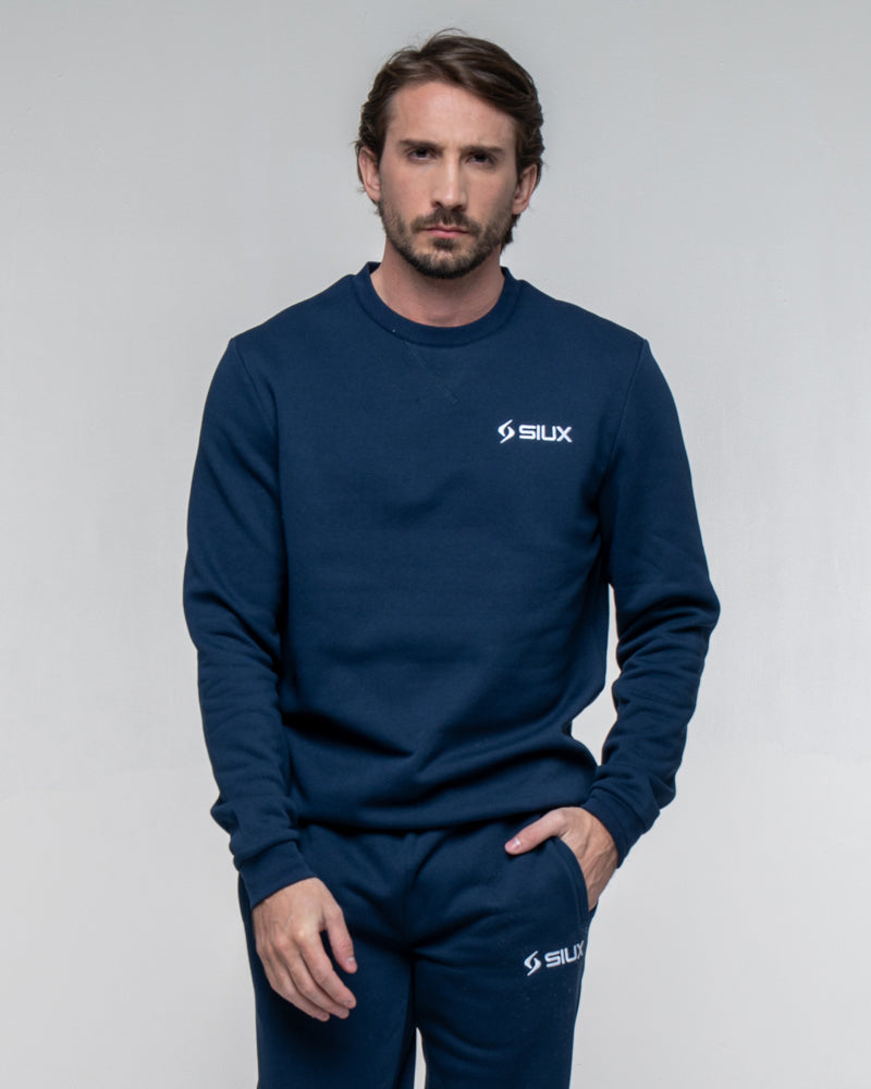 SWEATSHIRT SIUX BASIC 26 MARINE