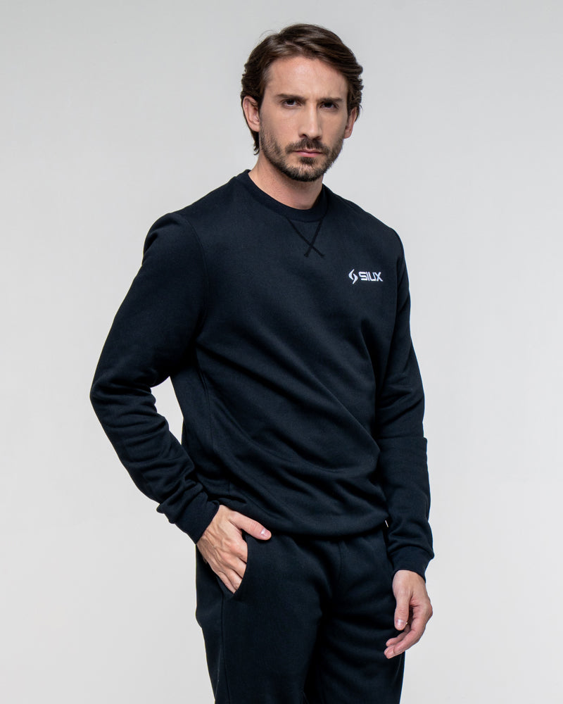 SWEATSHIRT SIUX BASIC 26 BLACK