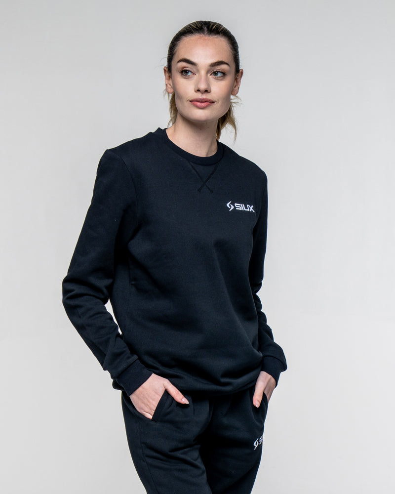 SWEATSHIRT SIUX BASIC 26 BLACK