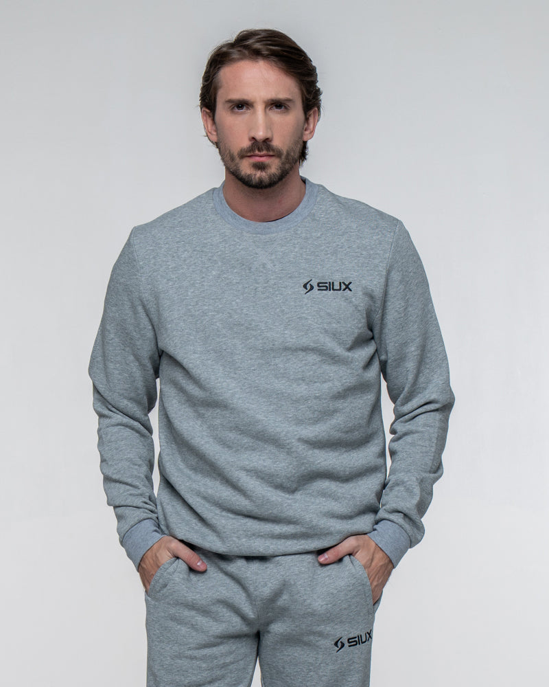 SWEATSHIRT SIUX BASIC 26 GRAY