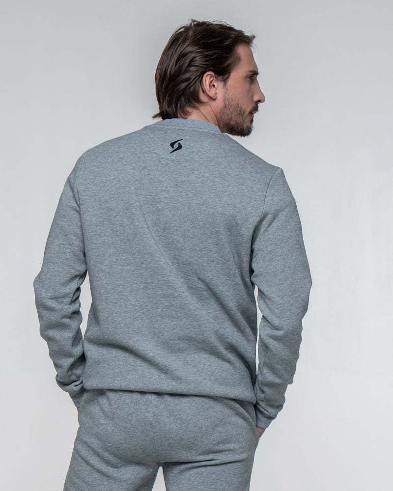 SWEATSHIRT SIUX BASIC 26 GRAY