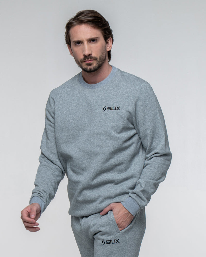 SWEATSHIRT SIUX BASIC 26 GRAY