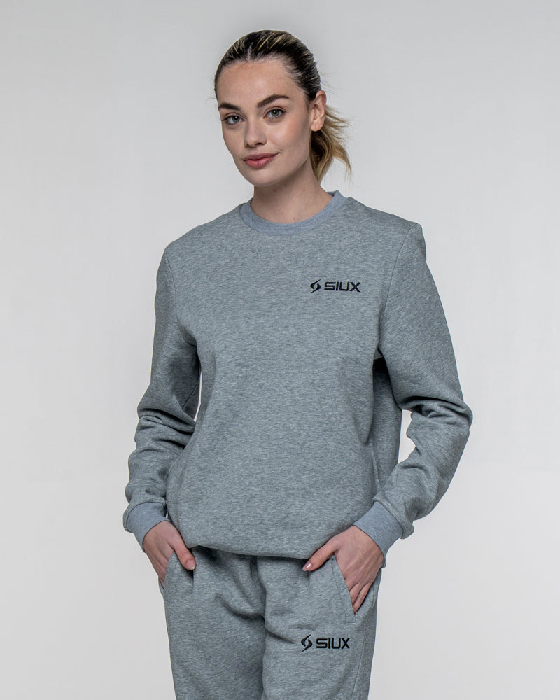SWEATSHIRT SIUX BASIC 26 GRAY