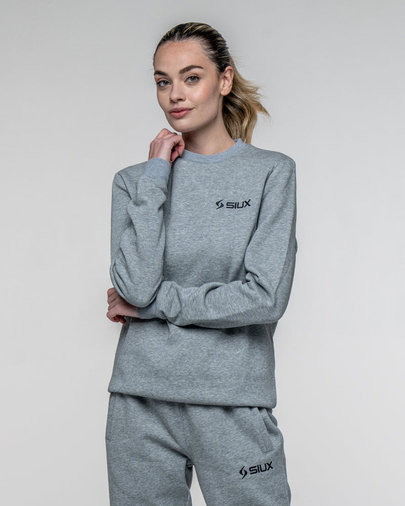 SWEATSHIRT SIUX BASIC 26 GRAY