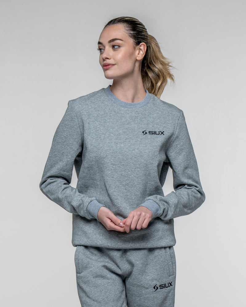 SWEATSHIRT SIUX BASIC 26 GRAY