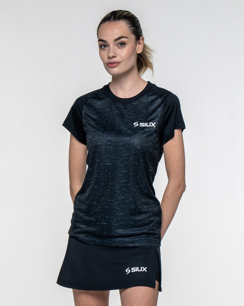 SHIRT SIUX CLUB 26 WOMEN BLACK