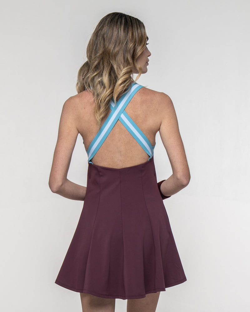 DRESS SIUX APEX 26 WOMEN MAROON