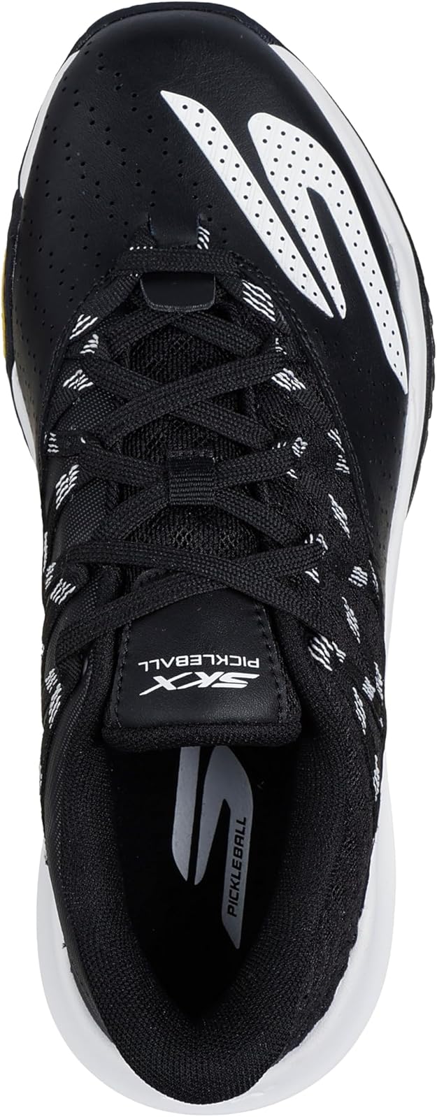 SKECHERS VIPER COURT RALLY WOMEN BLACK/WHITE