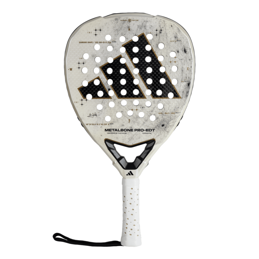 Paddle with Adidas logo on a white background