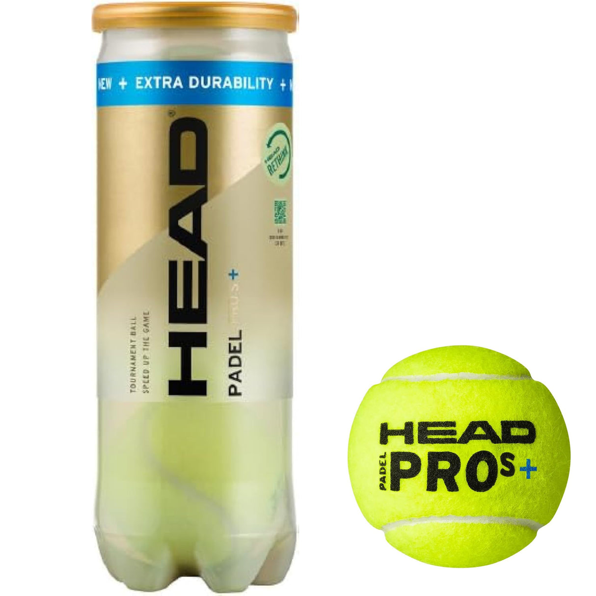 HEAD BALLS PADEL PRO S+ 540303