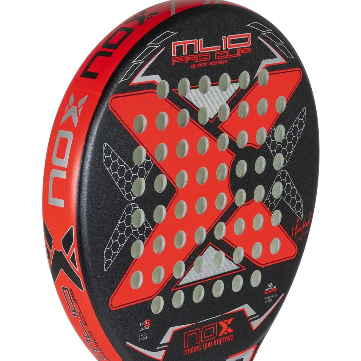 NOX ML10 PRO CUP BLACK EDITION ARENA Padel Racket 2023 racket with cover bag-paddle tennis gear