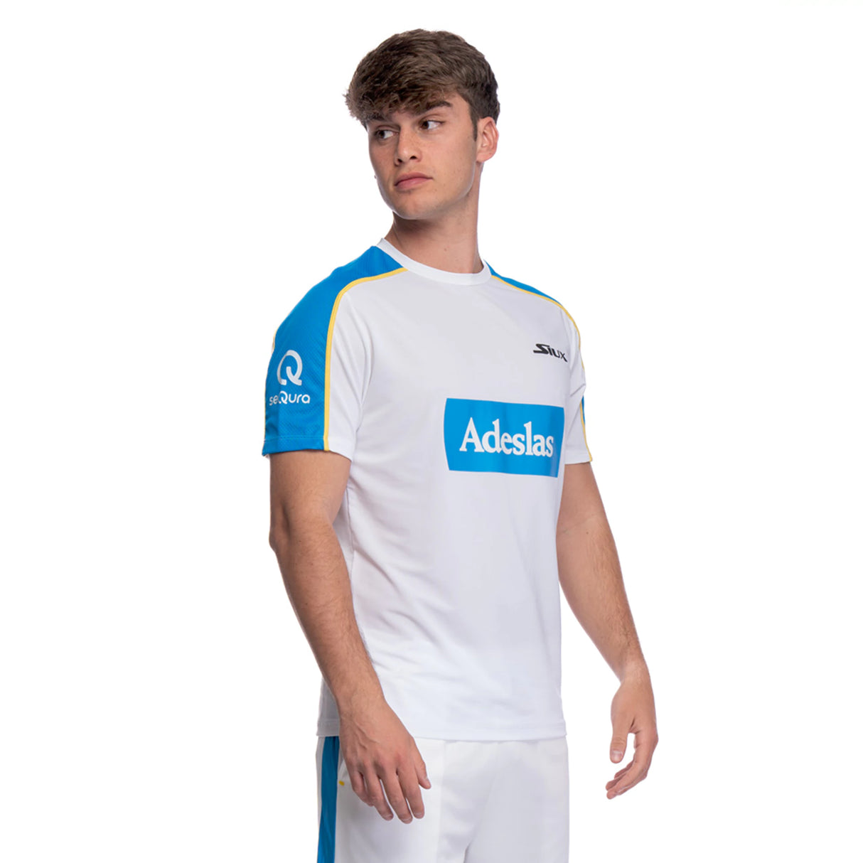 SIUX Padel Tshirt Diablo Sanyo Official White 2023 3