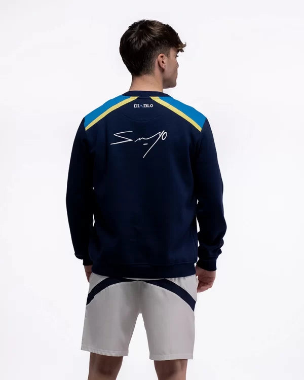 Sweat top Siux Sanyo Diablo Navy Back 600x750
