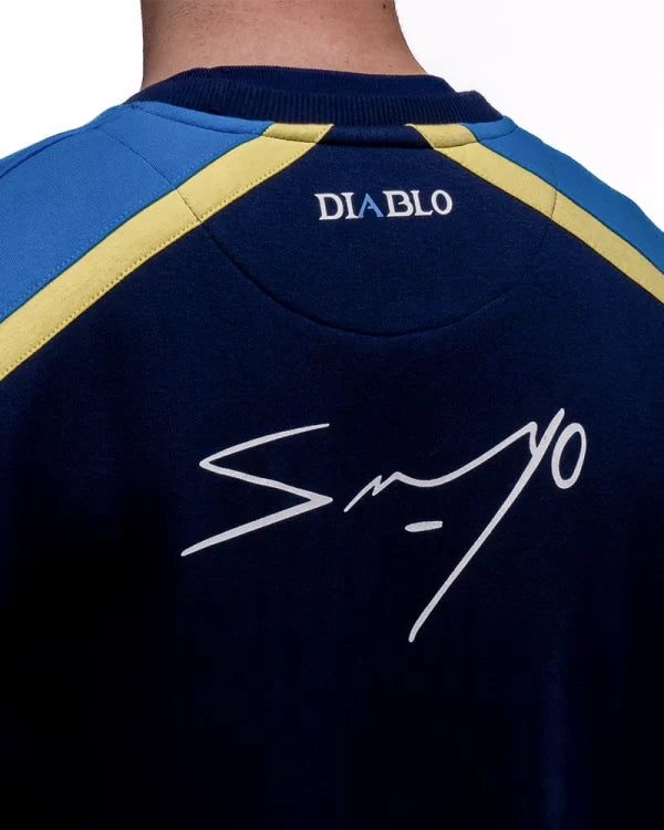Sweat top Siux Sanyo Diablo Navy Detail 02 600x750