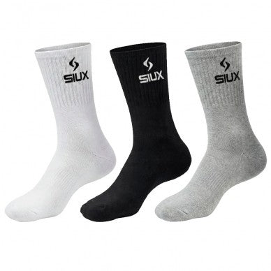 PACK OF 3 SOCKS SIUX BASIC 26 MEDIUM CANE MIX