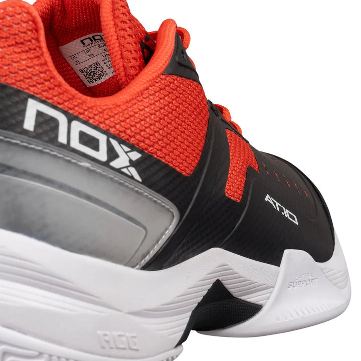 NOX AT10 PRO BLACK/RED PADEL SHOES 2024 ? LIMITED EDITION
