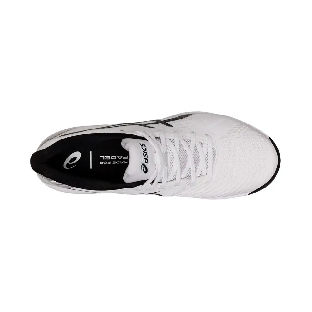 ASICS SOLUTION SWIFT FF PADEL WHITE BLACK 1041A314 100 (5)