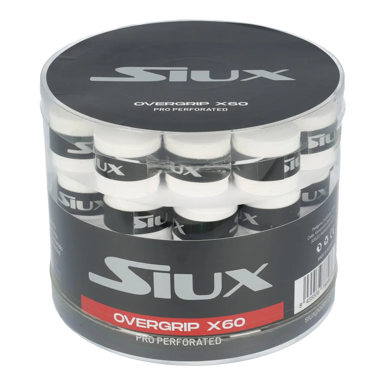 SIUX PRO PERFORATED OVERGRIP WHITE (1 piece)