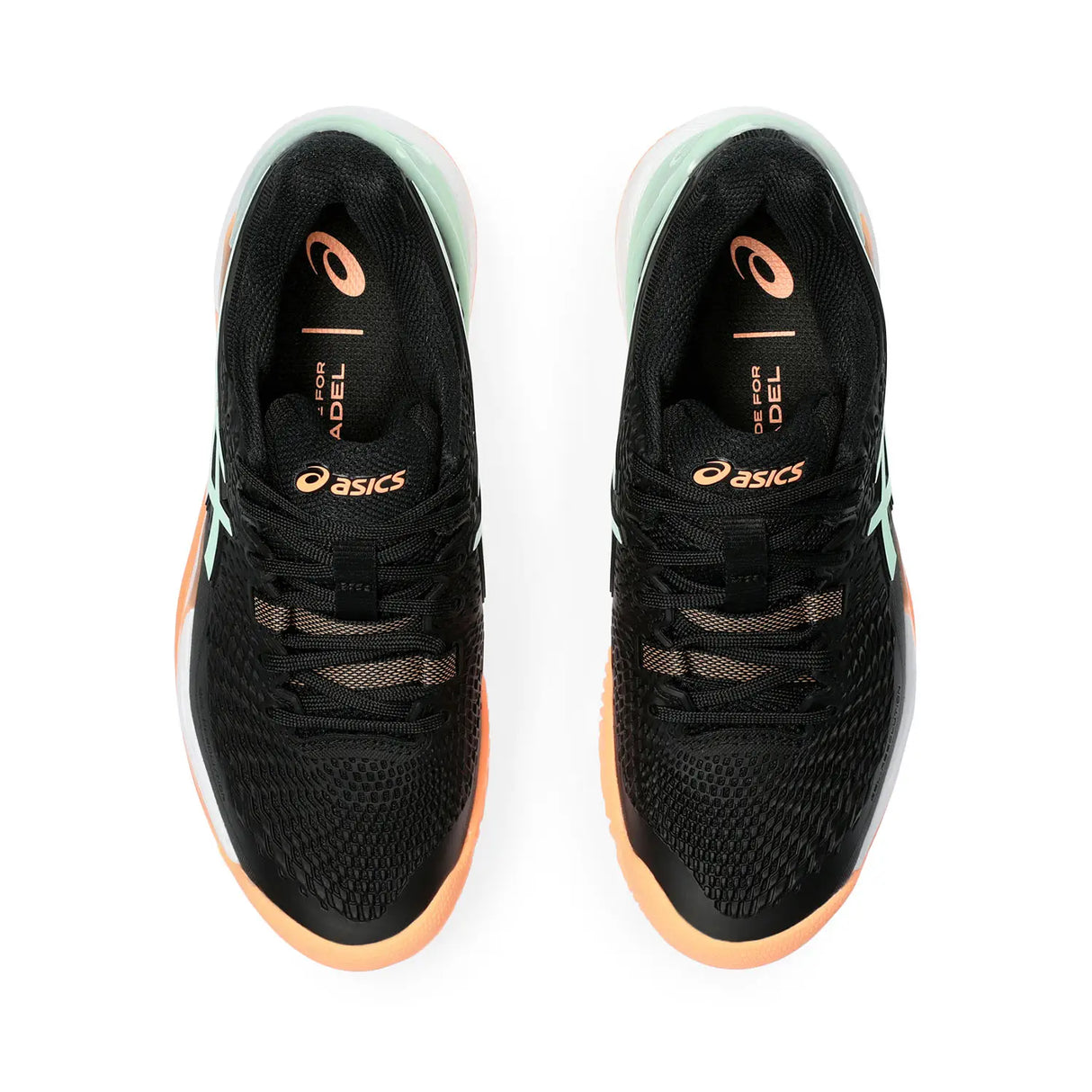 ASICS GEL-RESOLUTION 9 PADEL 1042A245-001 ORANGE WOMAN (3)