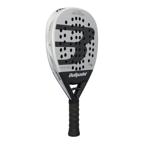 Paddle racket with Bullpadel branding on a white background