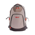 Gray and black backpack with red accents and 'SIUX' branding on a white background