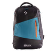 Black SIUX bag with blue design