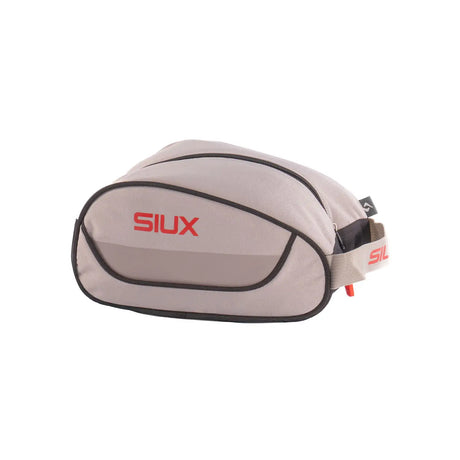 Gray bag with red 'SIUX' logo on a white background