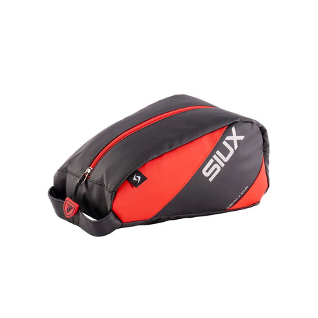 Black and red bag with 'SIUX' branding on a white background