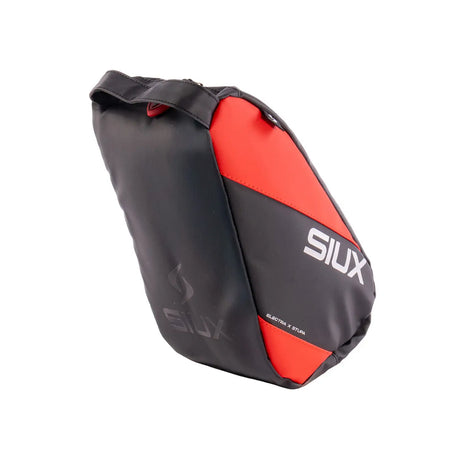 Black and red bag with 'SIUX' branding on a white background