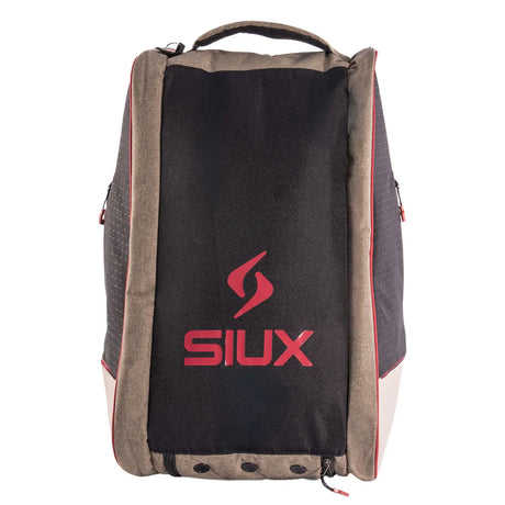 Backpack with SIUX logo on a white background
