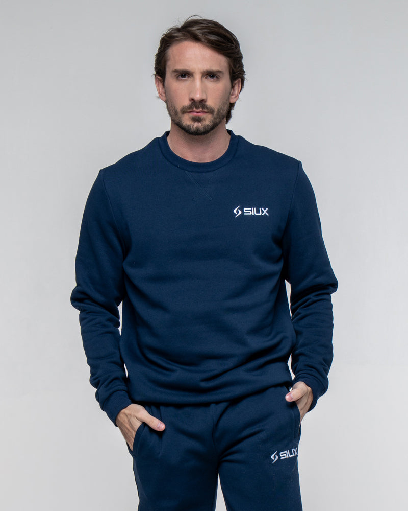 SWEATSHIRT SIUX BASIC 26 MARINE