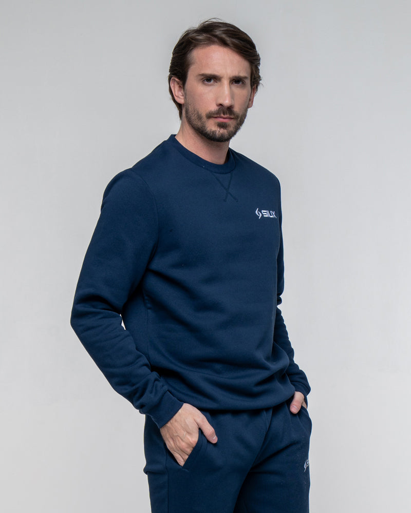 SWEATSHIRT SIUX BASIC 26 MARINE