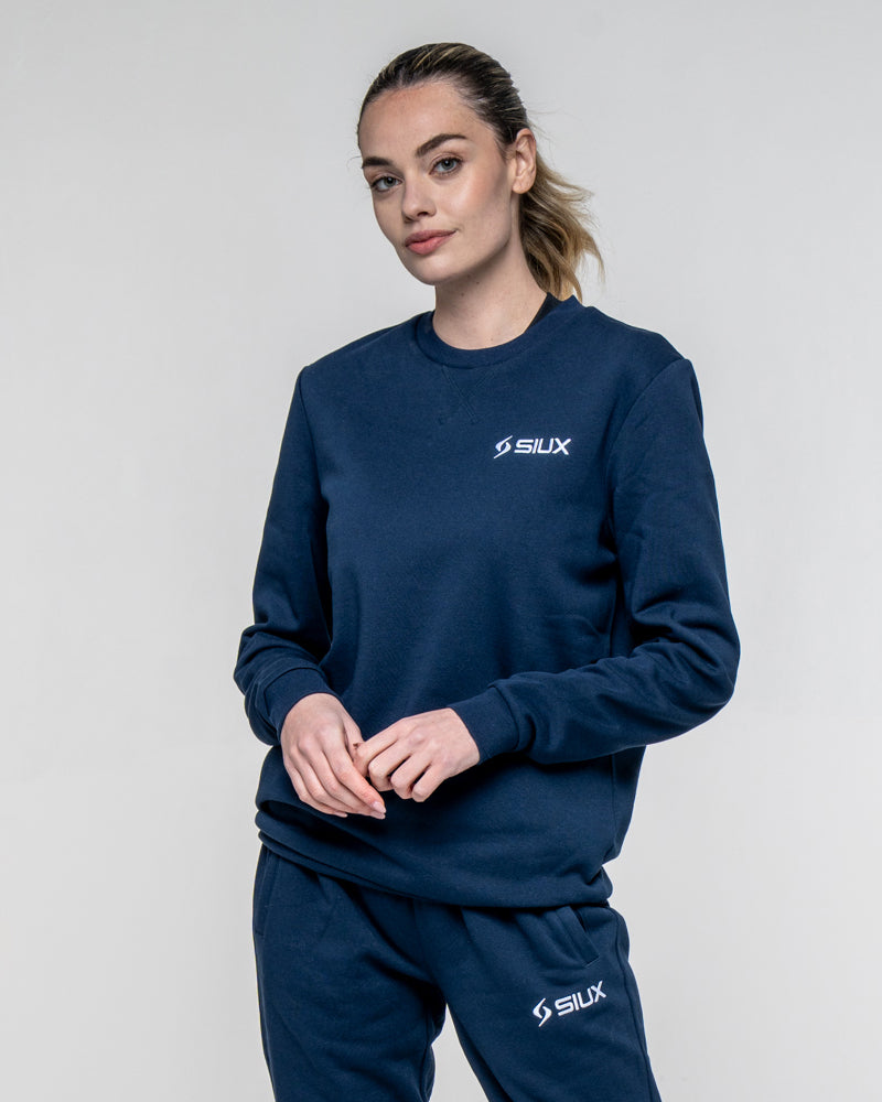 SWEATSHIRT SIUX BASIC 26 MARINE
