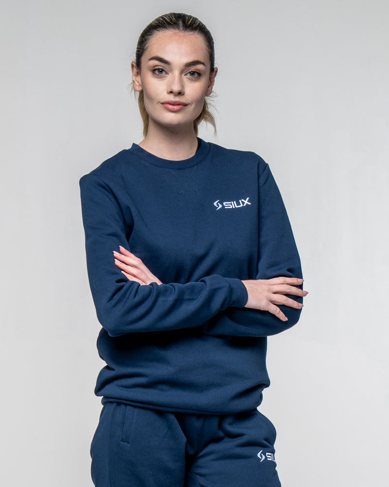 SWEATSHIRT SIUX BASIC 26 MARINE