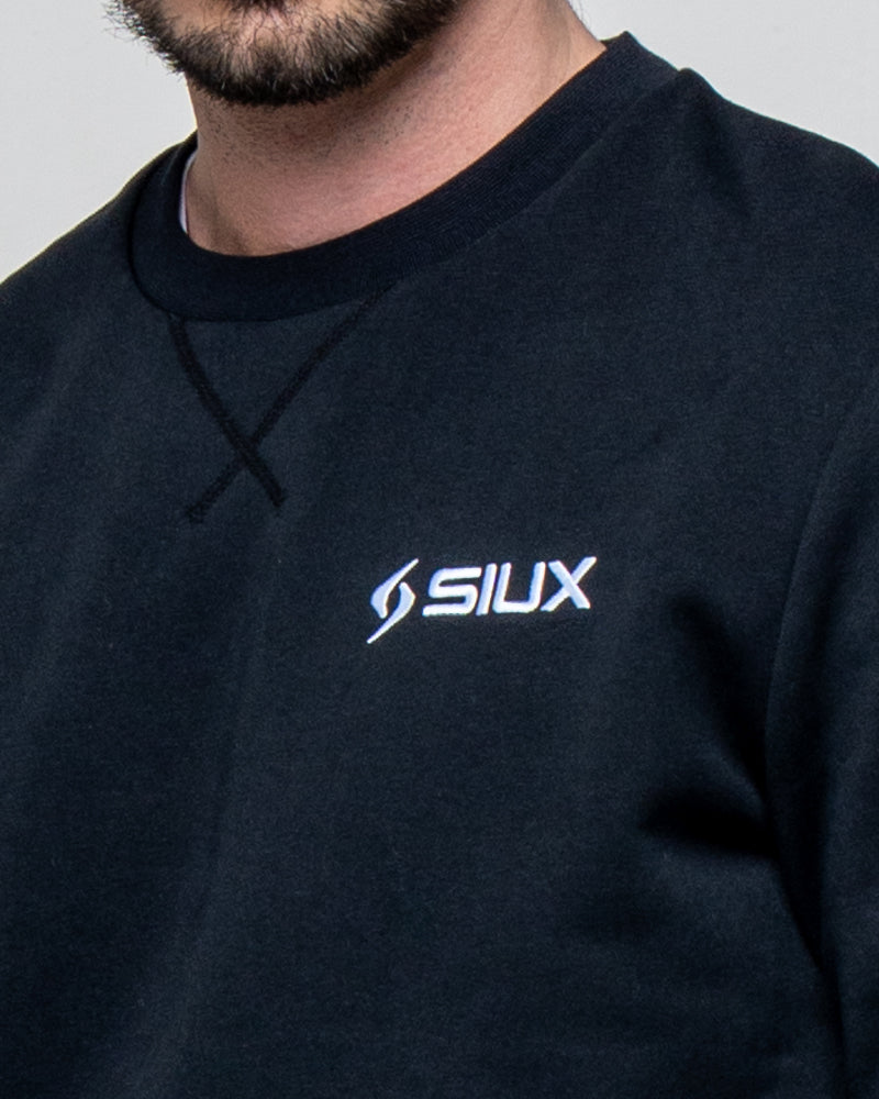 SWEATSHIRT SIUX BASIC 26 BLACK