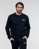 SWEATSHIRT SIUX BASIC 26 BLACK
