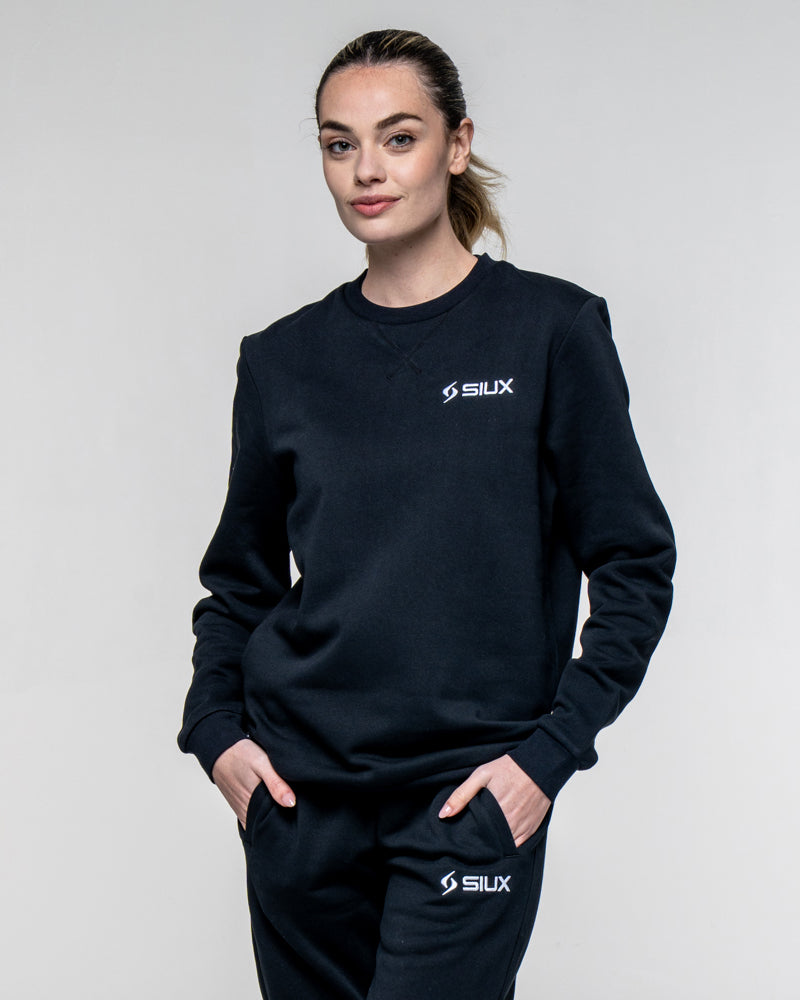 SWEATSHIRT SIUX BASIC 26 BLACK