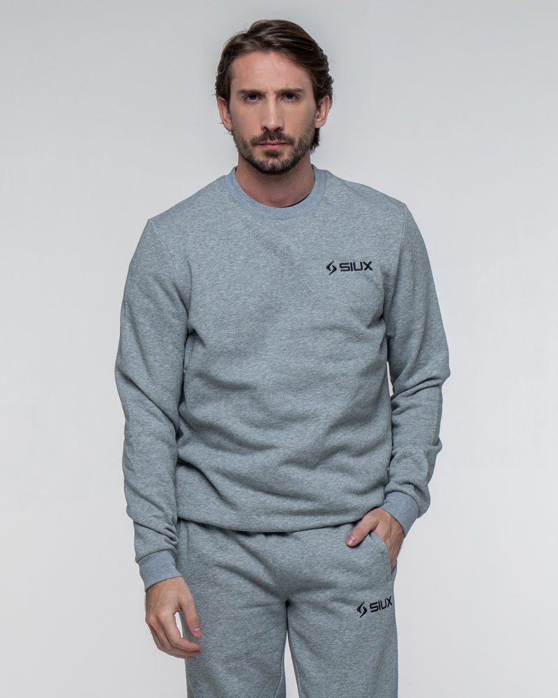 SWEATSHIRT SIUX BASIC 26 GRAY
