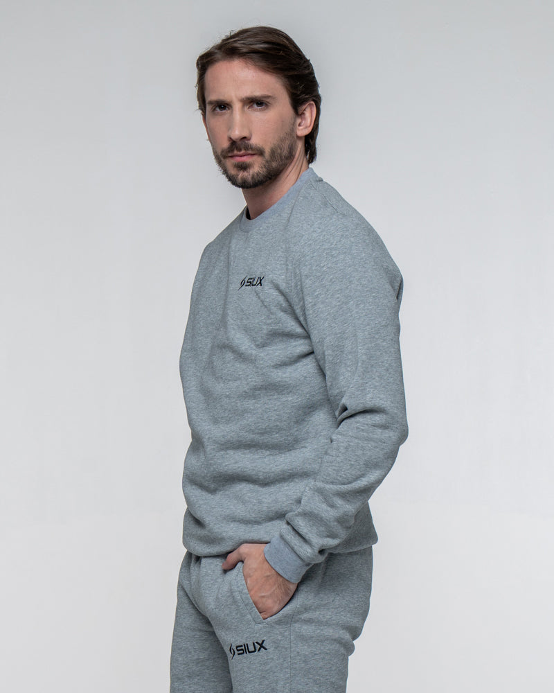 SWEATSHIRT SIUX BASIC 26 GRAY