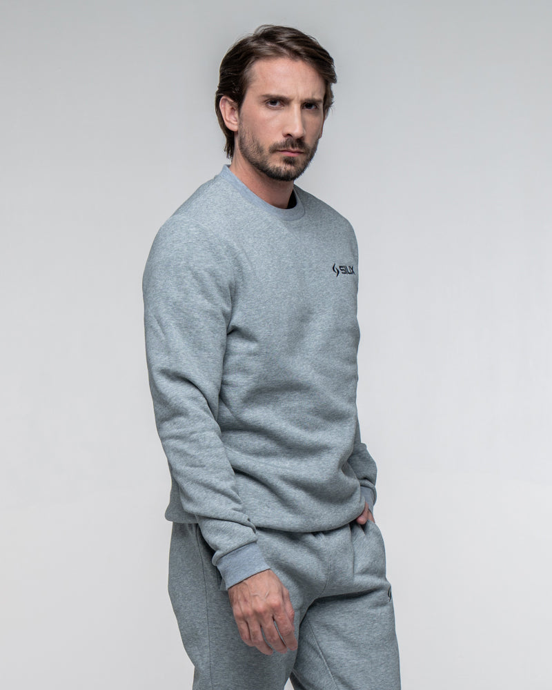 SWEATSHIRT SIUX BASIC 26 GRAY