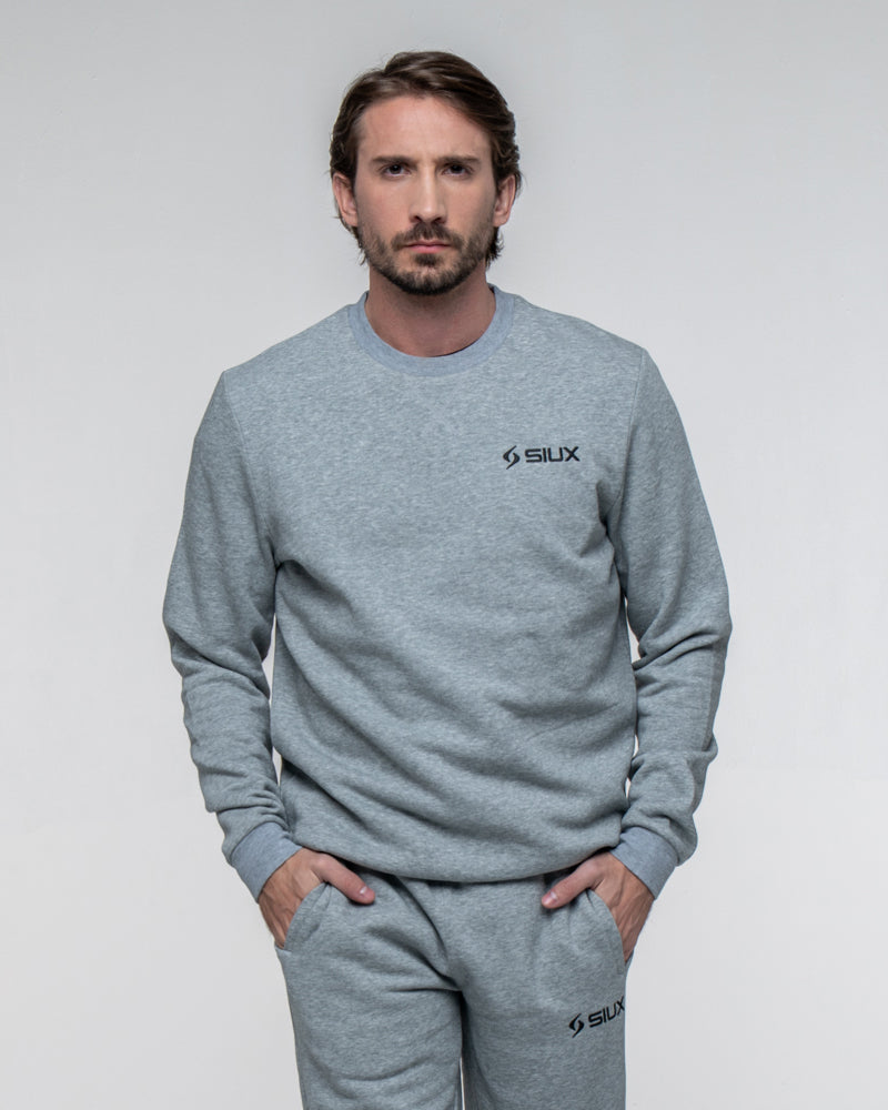SWEATSHIRT SIUX BASIC 26 GRAY
