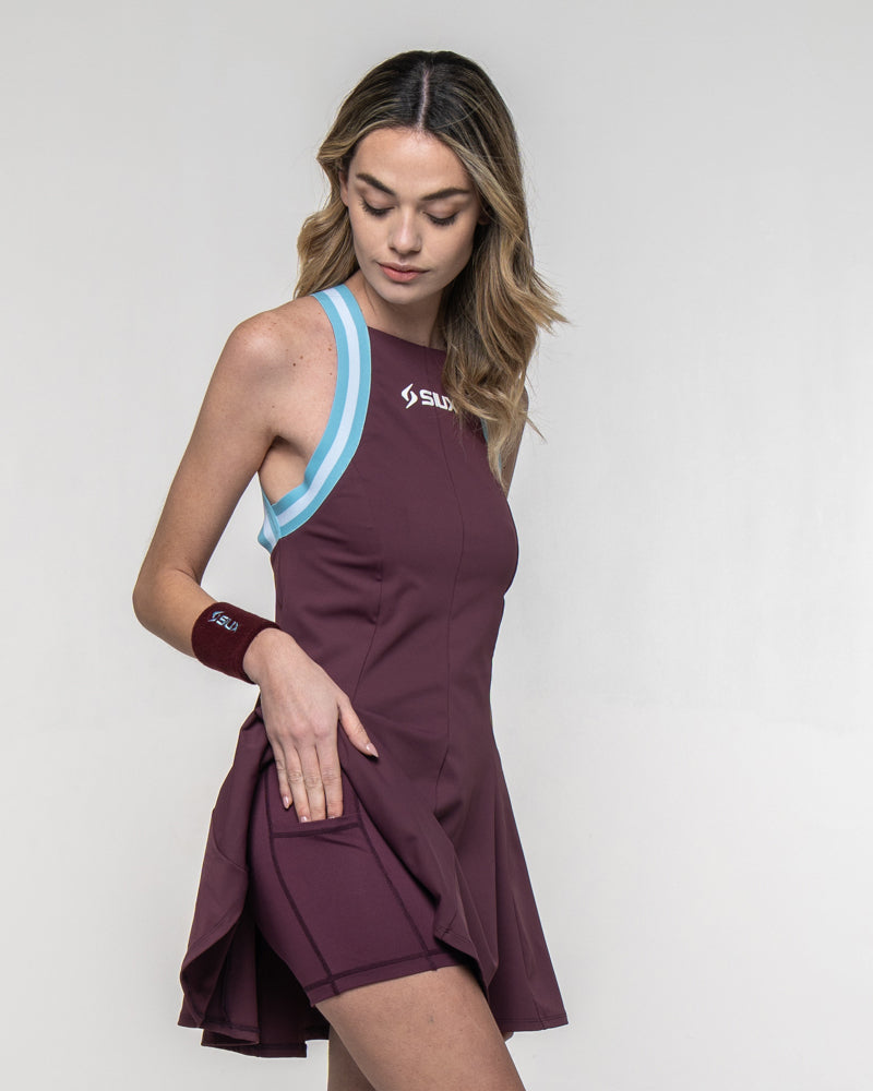 DRESS SIUX APEX 26 WOMEN MAROON