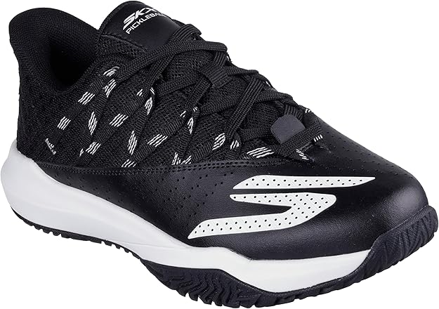SKECHERS VIPER COURT RALLY WOMEN BLACK/WHITE