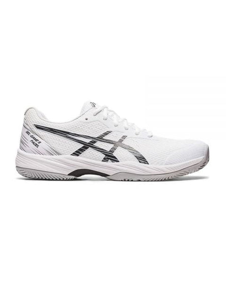 ASICS GEL-GAME 9 PADEL WHITE BLACK 1041A336 100